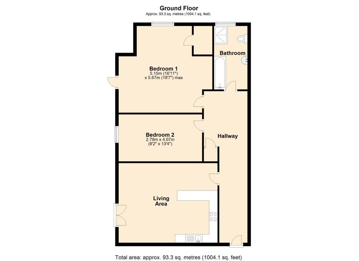 Luxury Spacious 2 Bed Apartment Free Ample Parking Sunderland  Luaran gambar